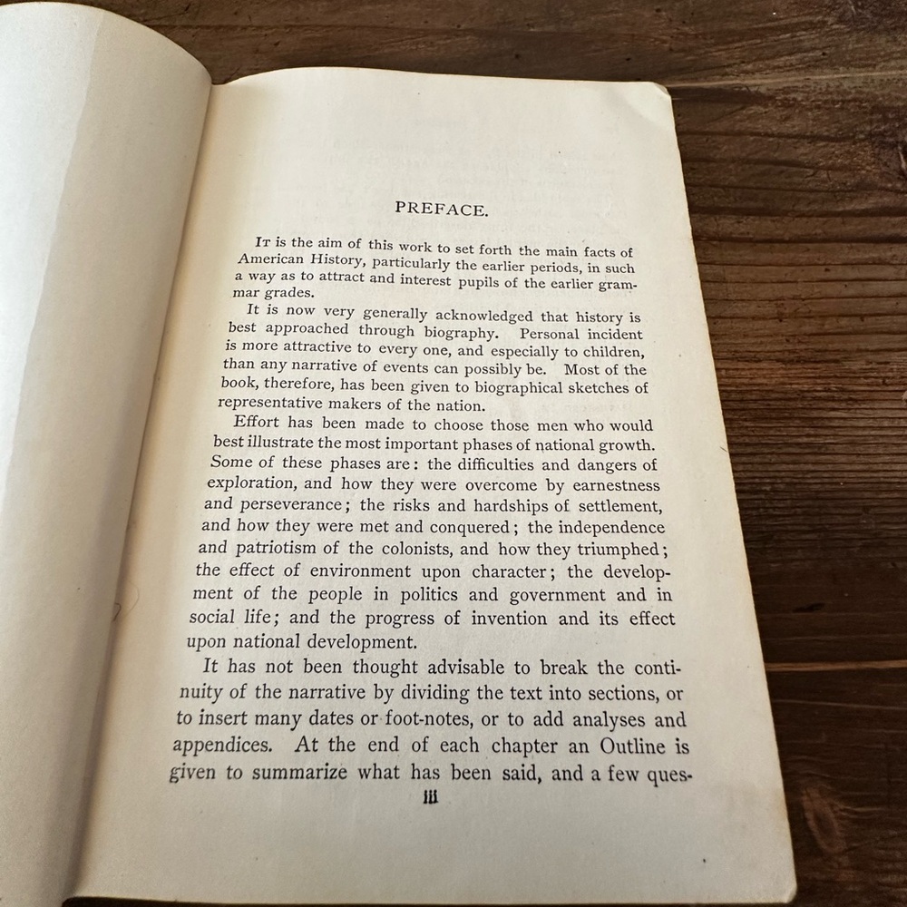 Vintage “An Elementary History of the United States,” Book published in 1909 - Picture 10 of 12